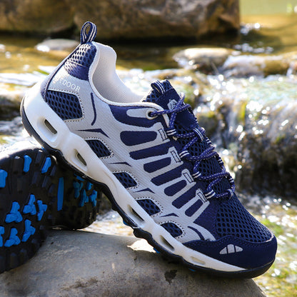 Unisex -New Mesh Lace Up Outdoor Hiking Sneakers