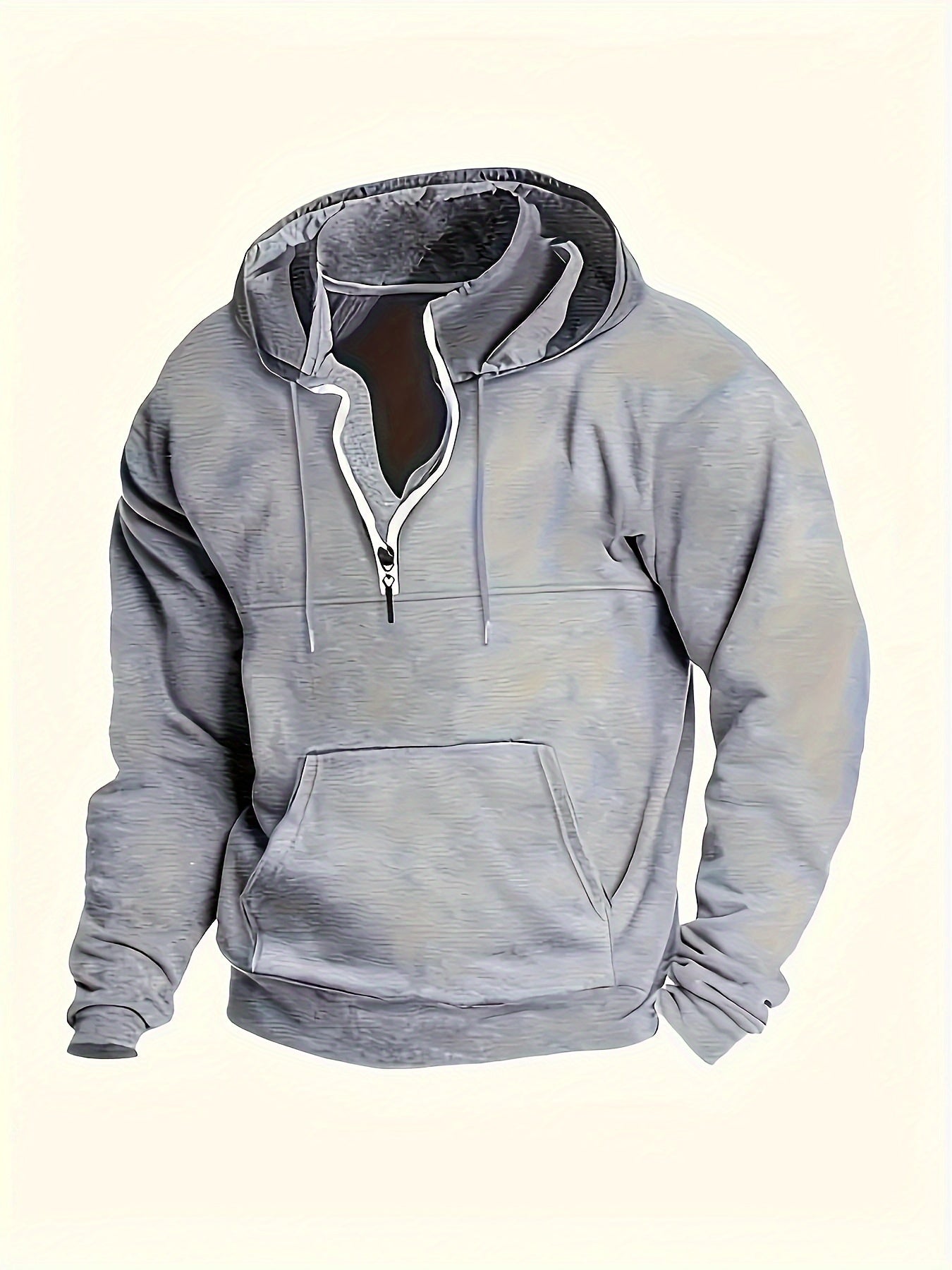 Men's Cozy Thermal Quarter Zip Pullover Sweater