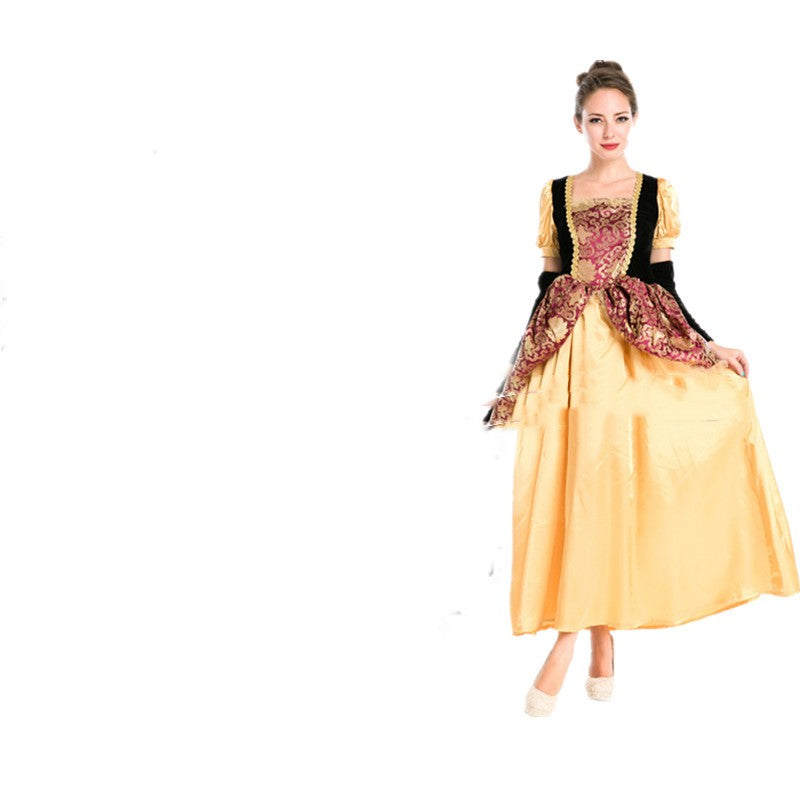 Dark Gothic Princess Evening Dress