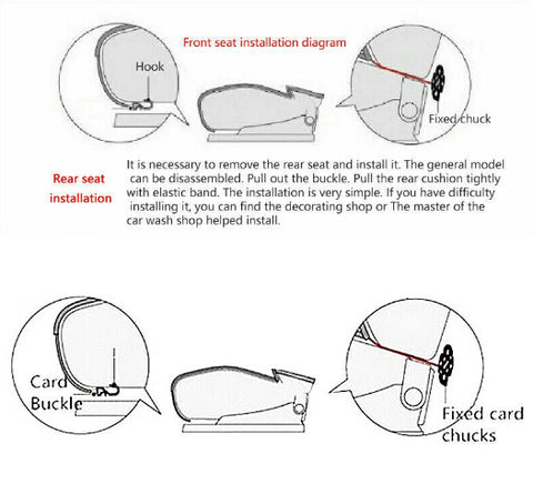 Car Seat Cushion-Leather Bamboo Charcoal (Absorbing odor)