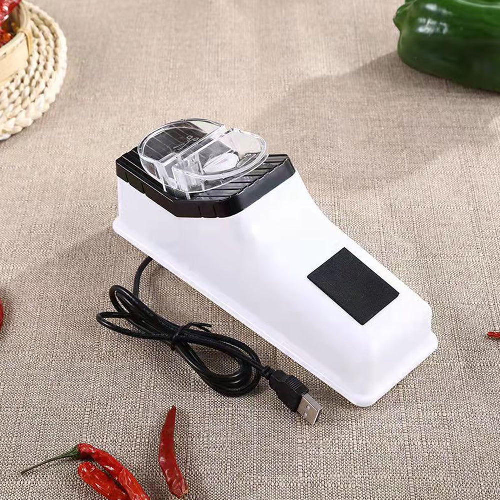 Slicery Professional USB Electric Knife Sharpener with 5 Grinding Discs