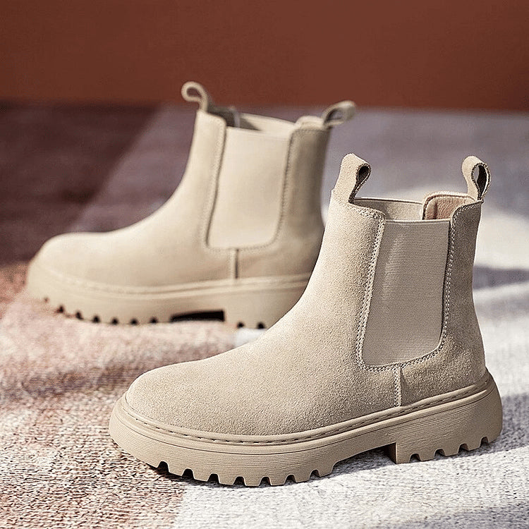 Cozy Faux Fur Insulated Ankle Boots for Women