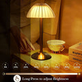 Crystal Rechargeable Table Lamp
