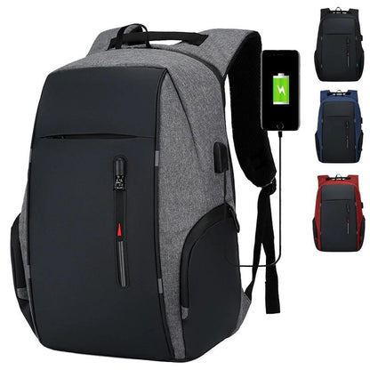 Water Resistant Trekking Bag With USB Port 15.6 Inch Laptop - OutfitLondon