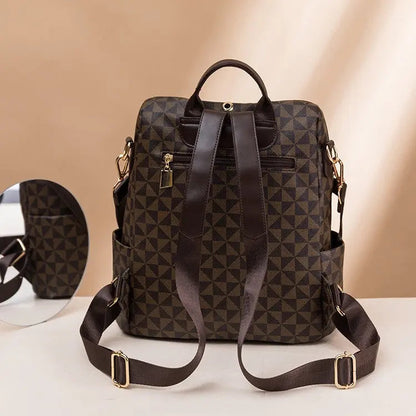 Practical Convertible Backpack Tote with Clutch