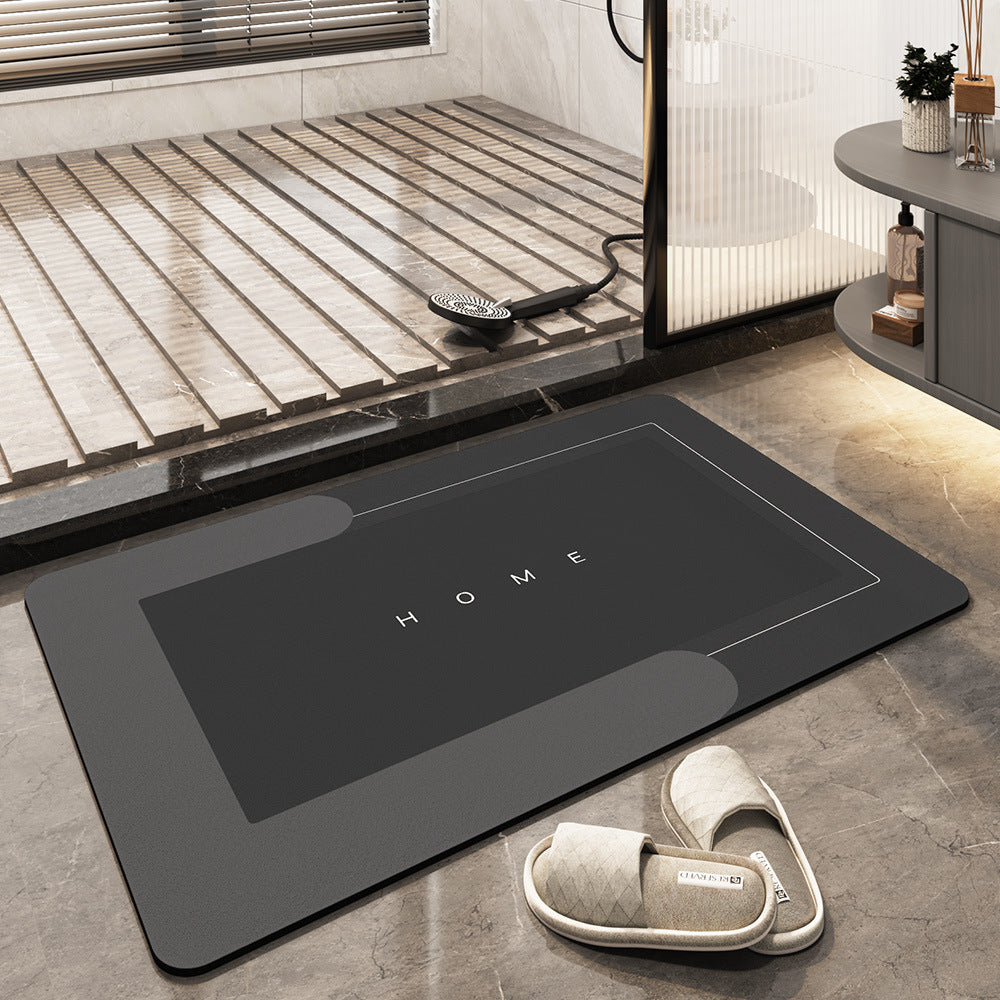 Gentle Grip Bathroom Mat Soft Absorbent Floor Rug