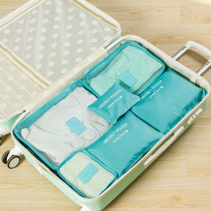 Travel Accessories Packing Cube Set - 2pc Portable Storage Bags