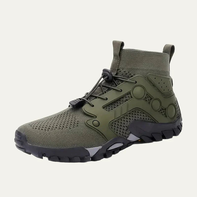 Men's Hiking Boot with Breathable Mesh and Fast Lacing - OutfitLondon