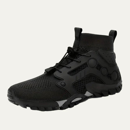 Men's Hiking Boot with Breathable Mesh and Fast Lacing
