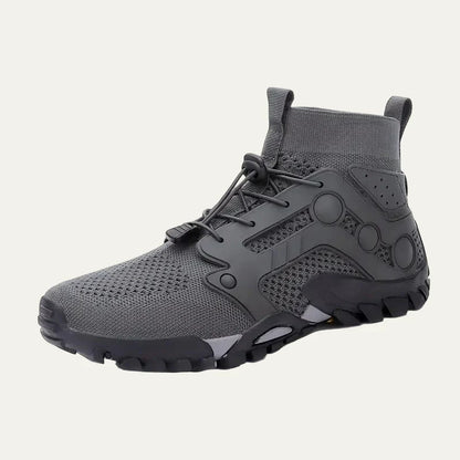 Men's Hiking Boot with Breathable Mesh and Fast Lacing