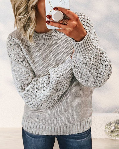 Classic Crew Neck Sweater Evelyn