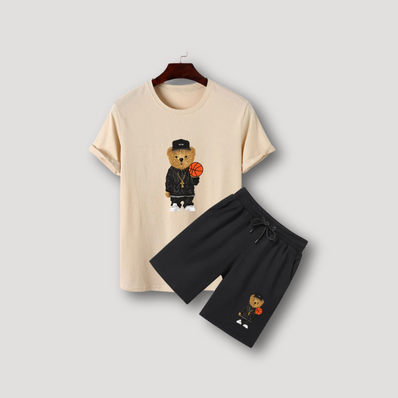 Cuddly Plush Bear Clothing Set