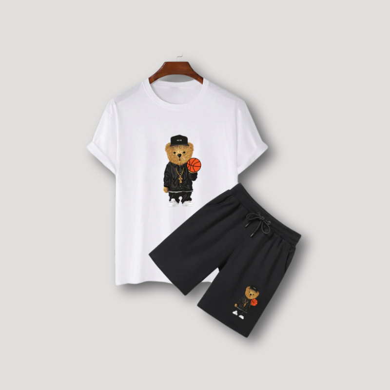 Cuddly Plush Bear Clothing Set