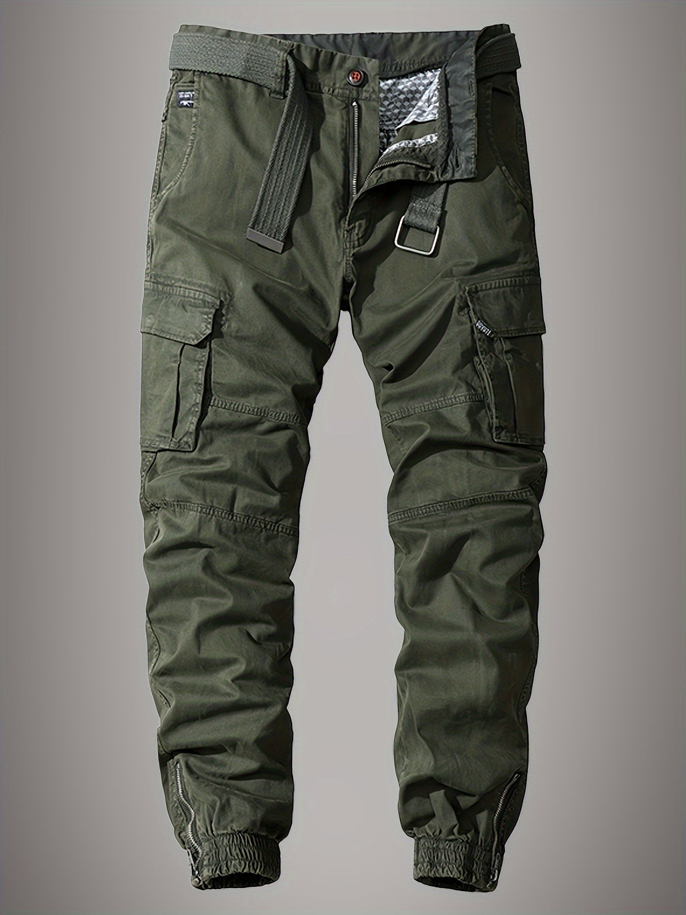Comfortable Mens Jogger Pants - Multiple Pocket Design - OutfitLondon