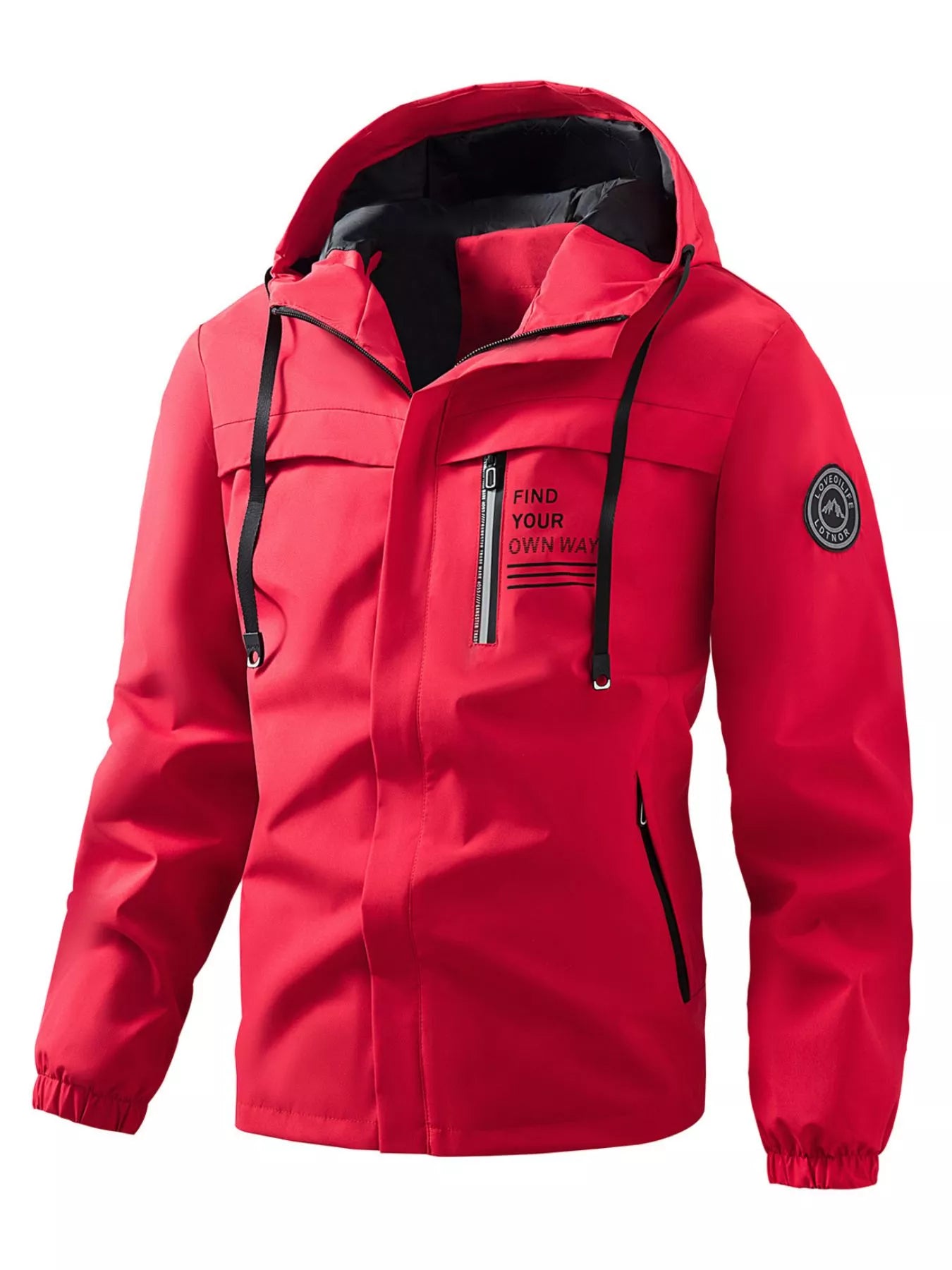 Big Waterproof Mens Jacket - OutfitLondon