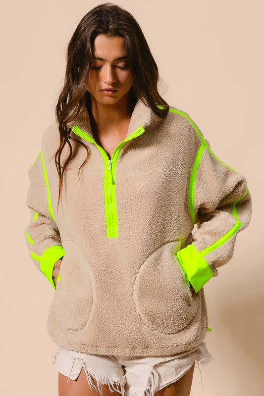 Cozy Women's Thick Faux Fur Parka Jacket - OutfitLondon