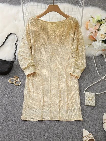 Women's Sequin Party Dress