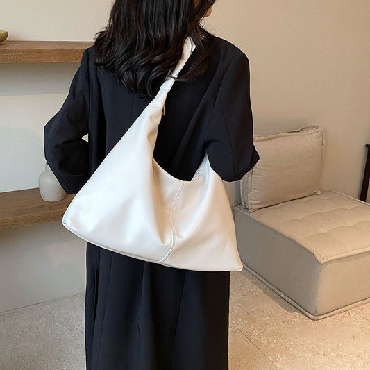 Women's Classic Leather Shoulder Bag