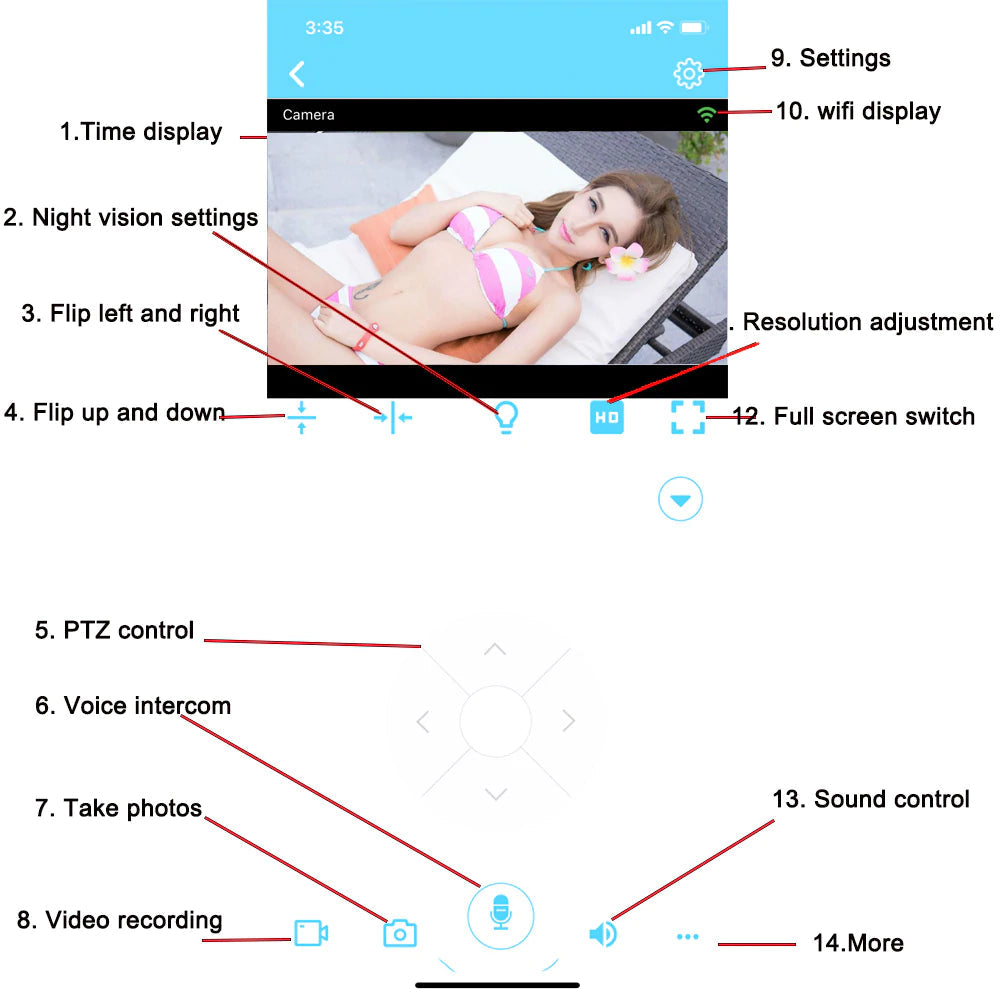 Mini Cam Small Wireless Security Camera