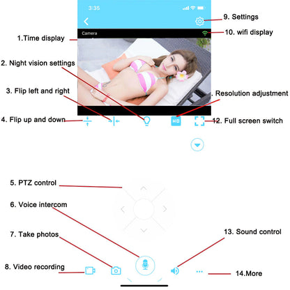 Mini Cam Small Wireless Security Camera
