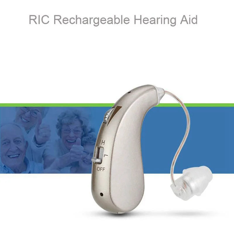 Rechargeable Digital Hearing Aid Severe Loss Invisible Ear Aids High Power