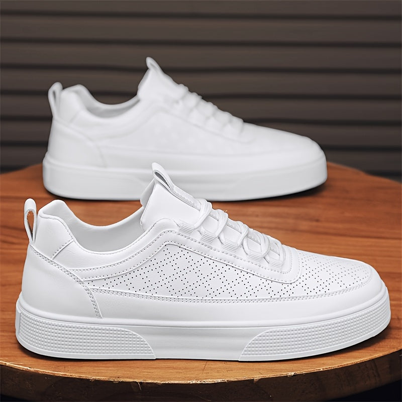 Simple Leather Mens Casual Shoes - OutfitLondon