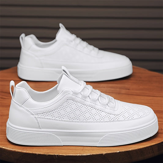 Simple Leather Mens Casual Shoes - OutfitLondon