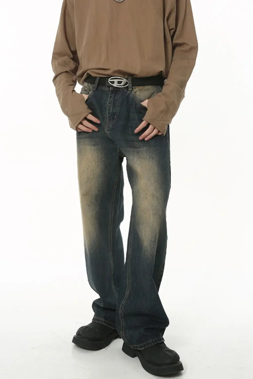 Relaxed Fit Ladies Skinny Jeans with Pockets - OutfitLondon