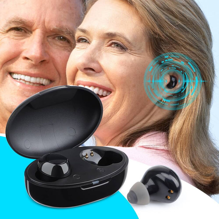 Rechargeable In Ear Hearing Amplifier Aids
