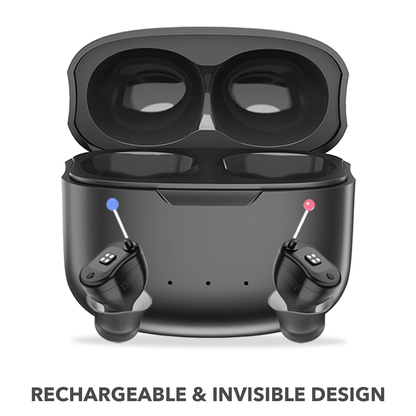 Invisible Hearing Aids 16 Channel Digital Rechargeable Hearing Aids