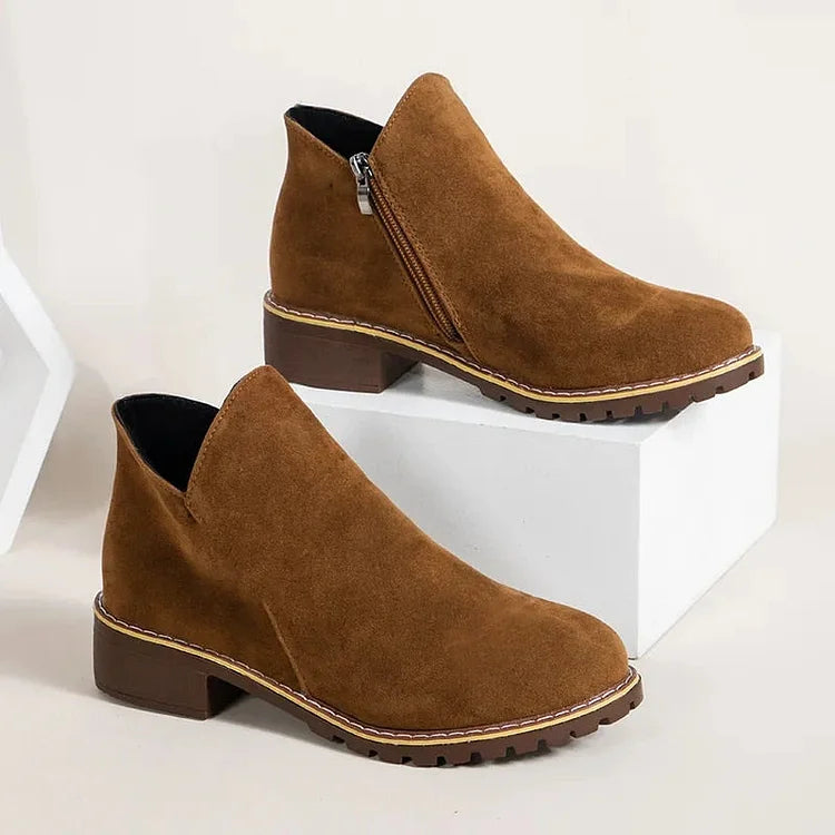 Orthopedic Women Arch Support Warm Suede Ankle Boots