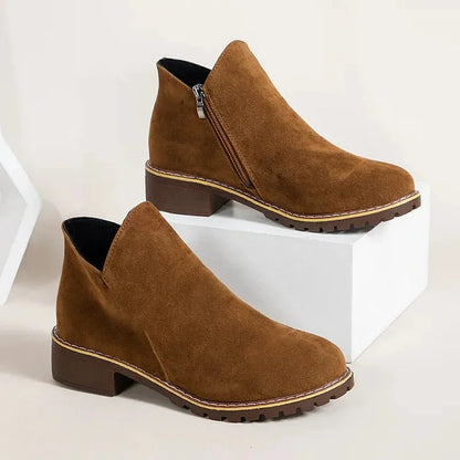 Orthopedic Women Arch Support Warm Suede Ankle Boots