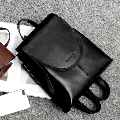 Stylish Leather Backpack for Women
