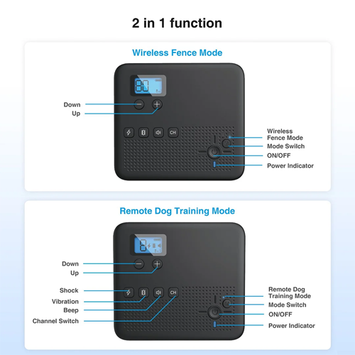 2-In-1 Wireless Dog Fence
