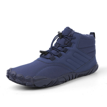 Hikng Walk Shoes Orthopedic Thermal Barefoot Shoes for Autumn & Winter