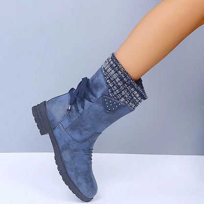 Warm Insulated Rain Boots for Women