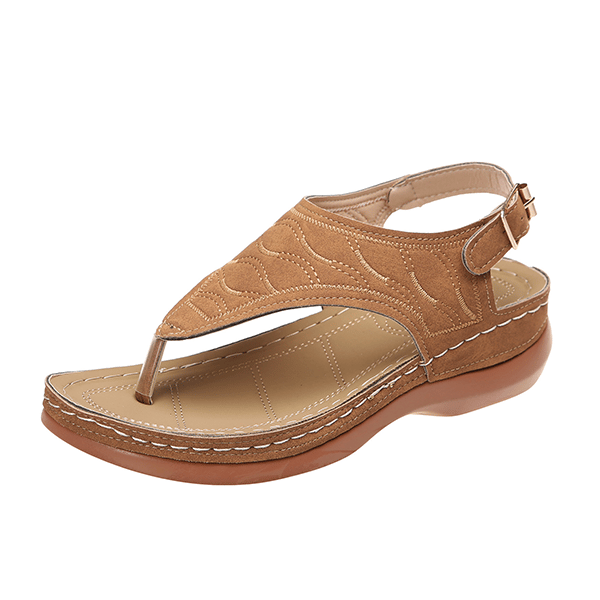 Women's Low-Wedge Women Orthopedic Sandals