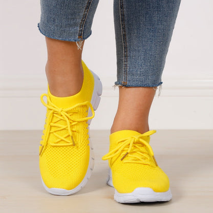 Women Light Mesh Breathable Slip-on Orthopedic Sneaker Shoes
