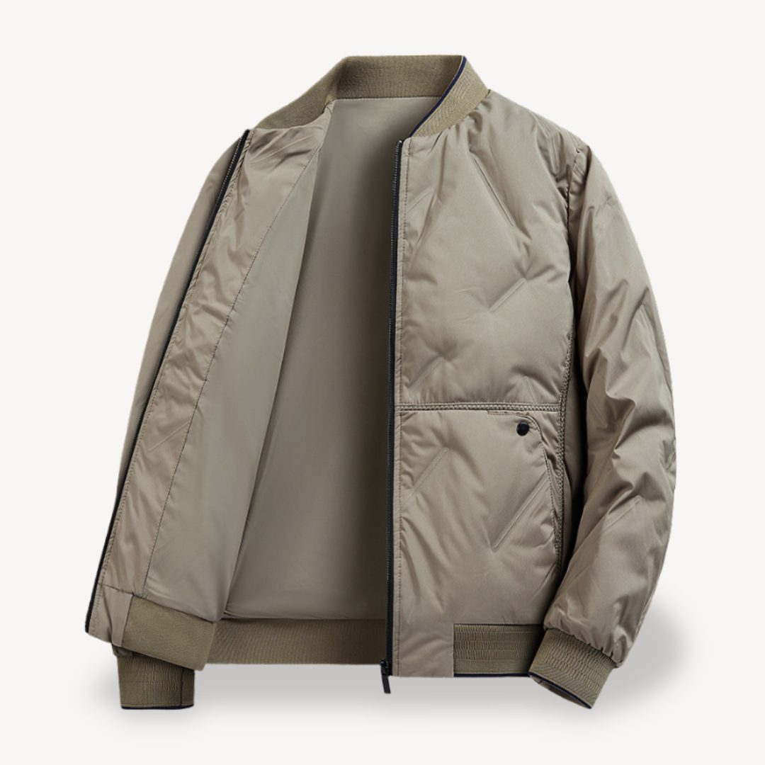 Men's Waterproof Insulated Bomber Jacket - OutfitLondon