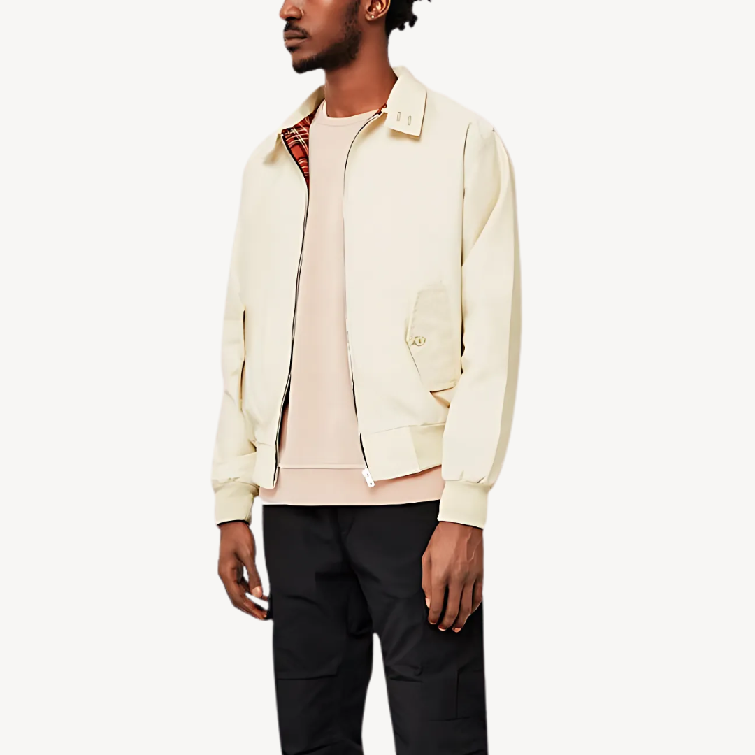Classic Zip Up Flight Jacket