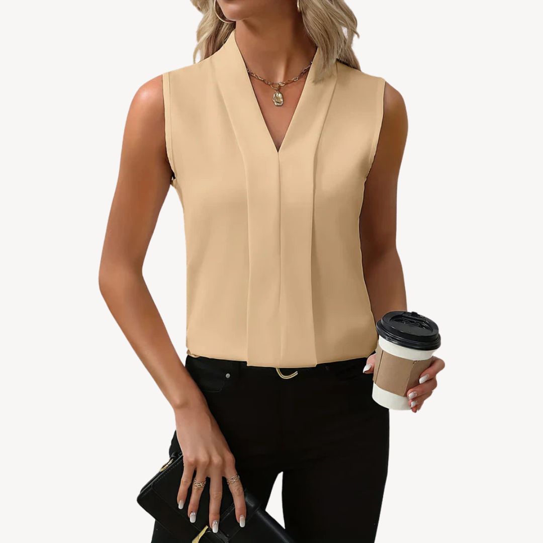 Women's Tank Top Blouse - OutfitLondon