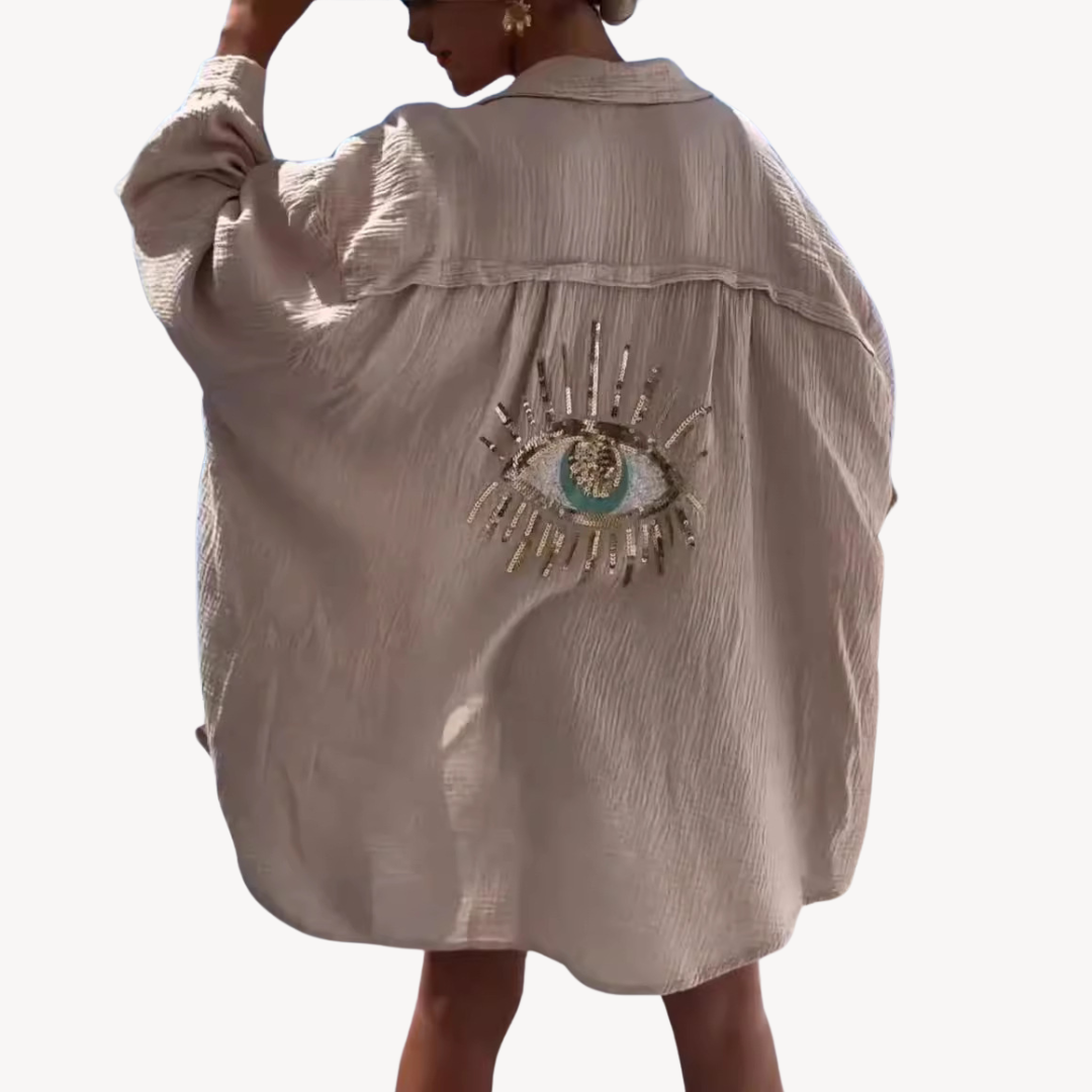 Classic Ladies Casual Blouse Shirt - OutfitLondon