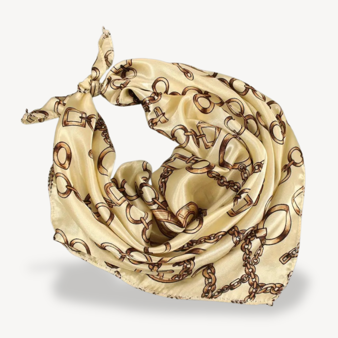 Fashionable Chain Pattern Scarf