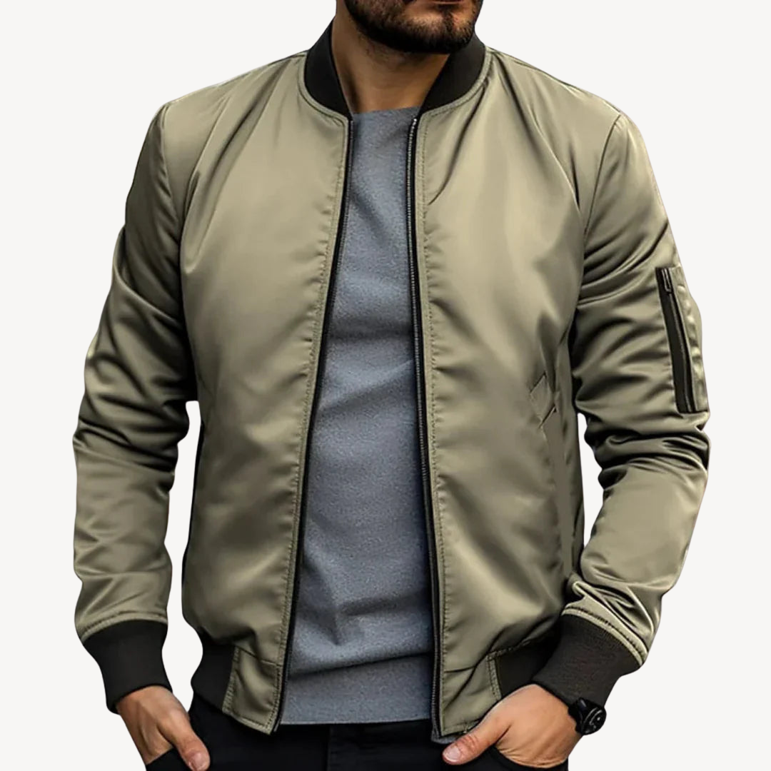 Slim Water Resistant Mens Jacket