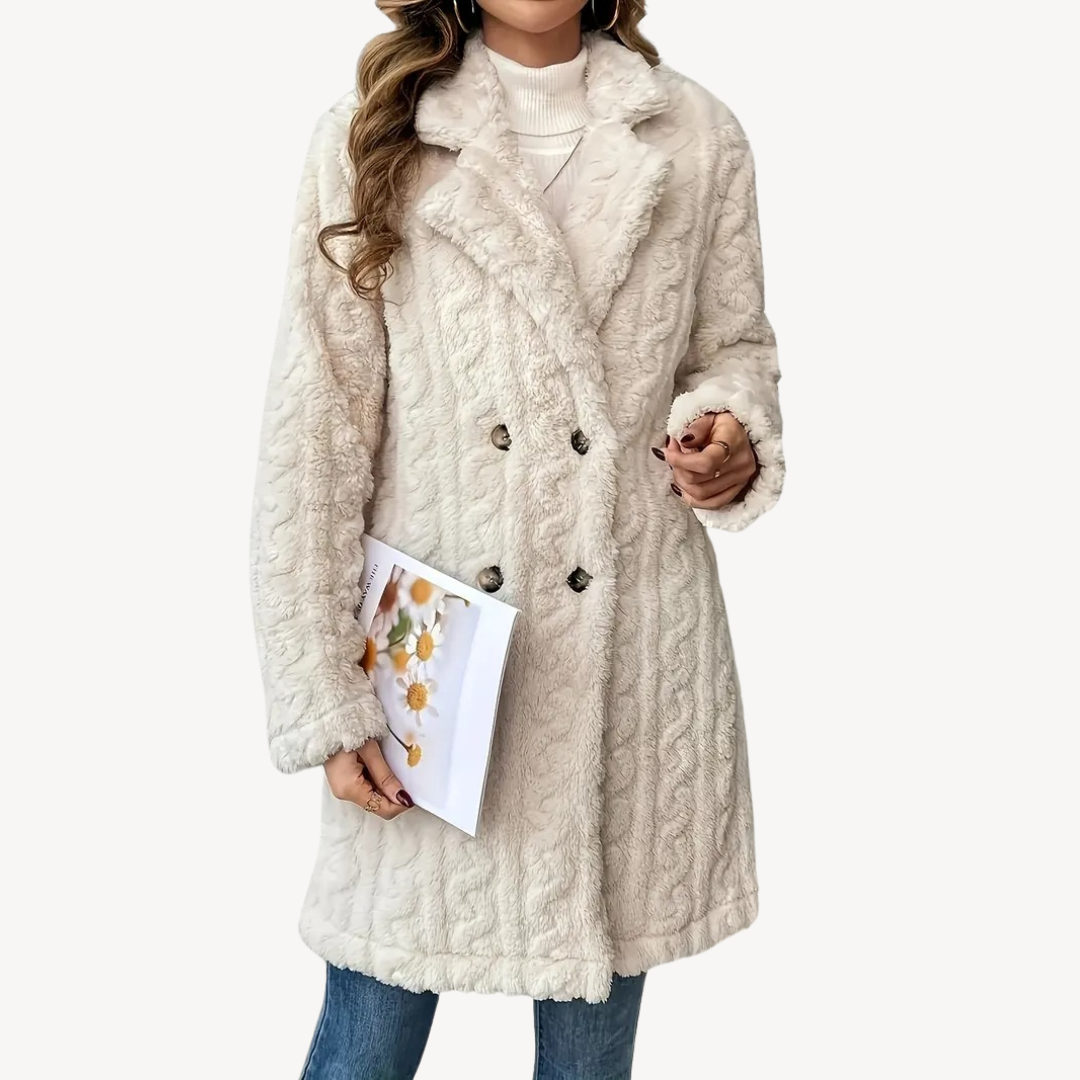 Luxurious Fake Fur Winter Coat - OutfitLondon