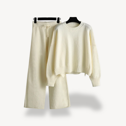 Ladies Cozy Jumper and Trousers Set