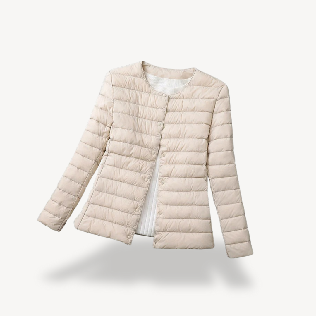 Ladies Slim Fit Down Filled Coat