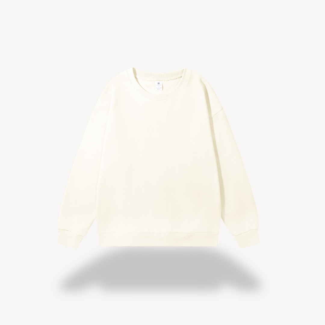 Soft Casual Fleece Pullover Sweatshirt - OutfitLondon