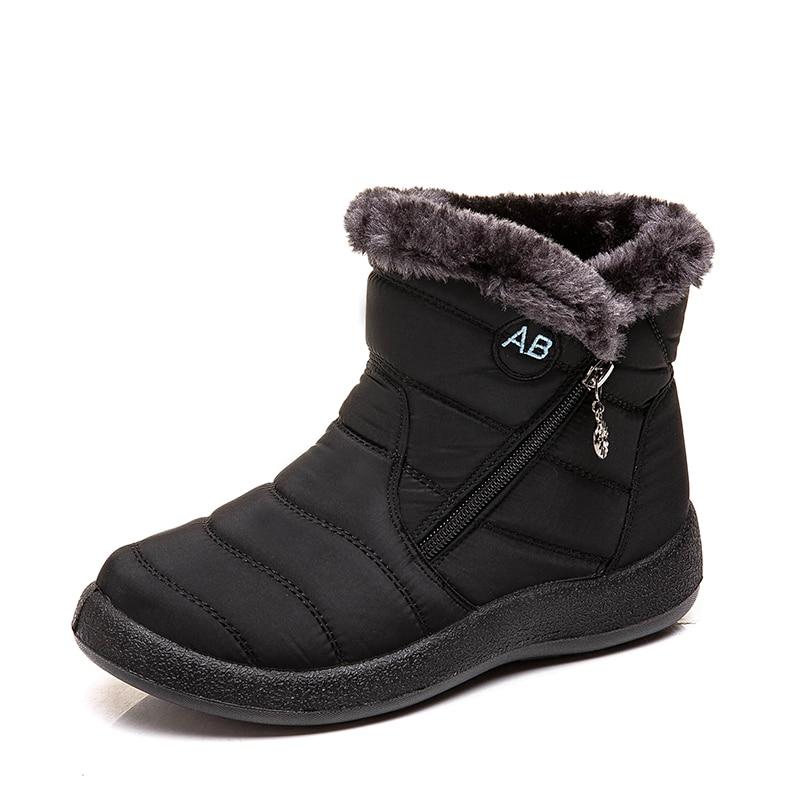 Warm Waterproof Ankle Boots for Women