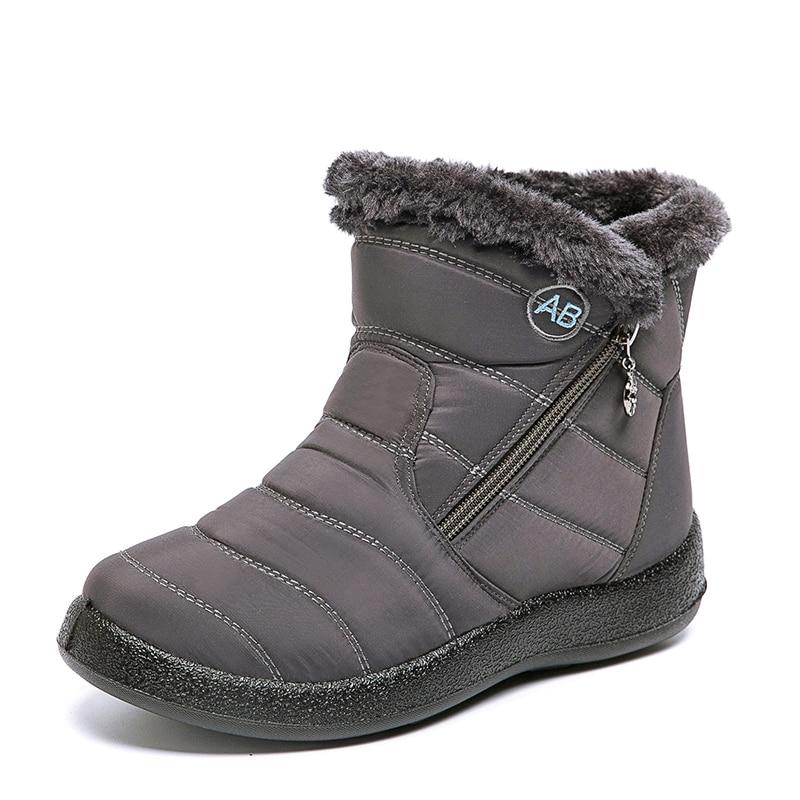 Warm Waterproof Ankle Boots for Women